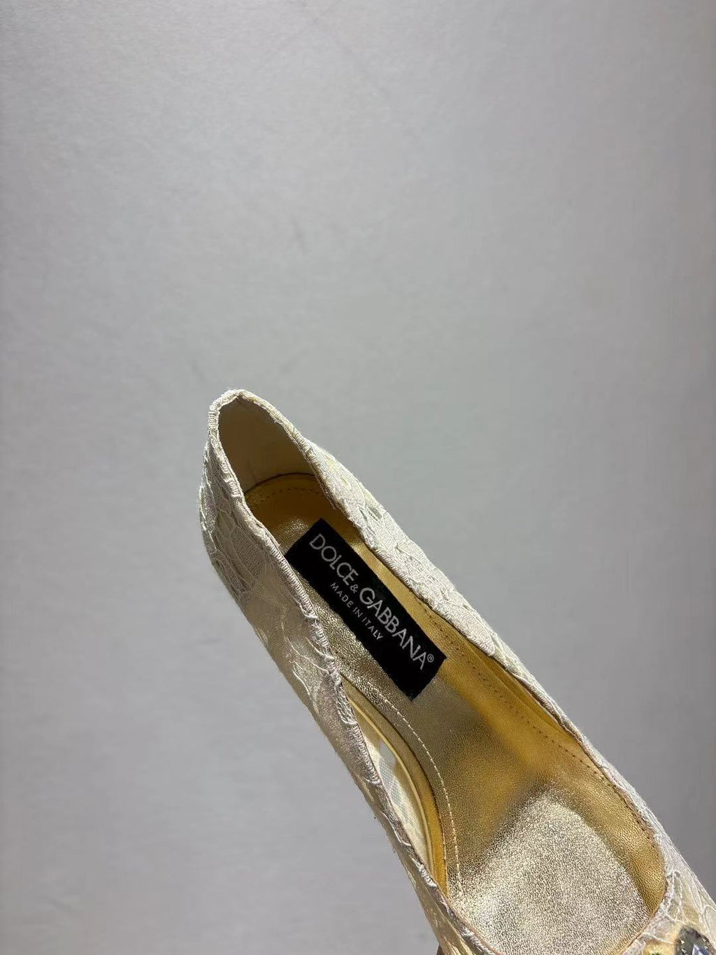 Dolce & Gabbana DG Women's Lace-Mesh Heels