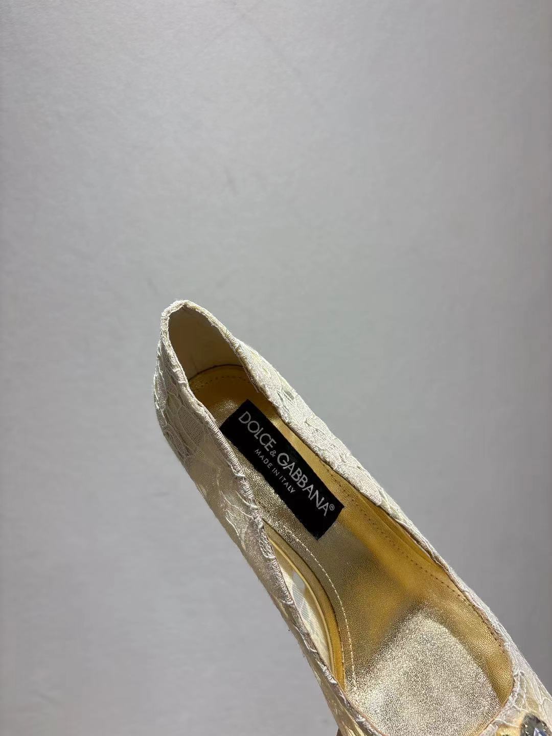 Dolce & Gabbana DG Women's Lace-Mesh Heels