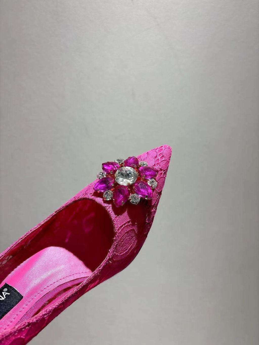 Dolce & Gabbana DG Women's Lace-Mesh Heels