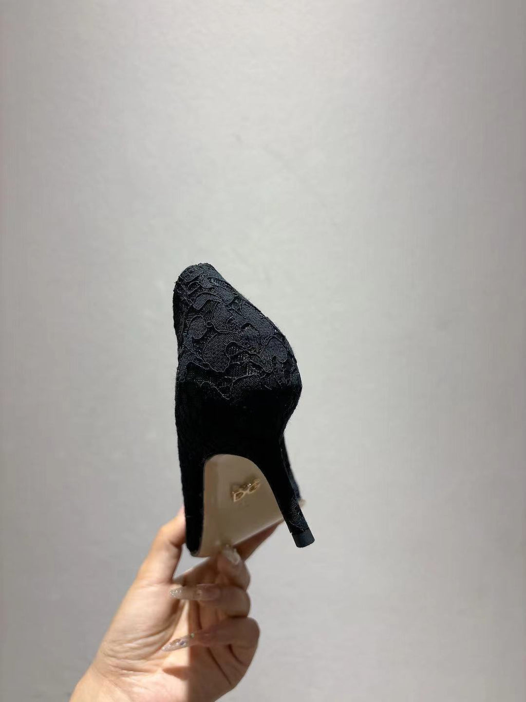 Dolce & Gabbana DG Women's Lace-Mesh Heels