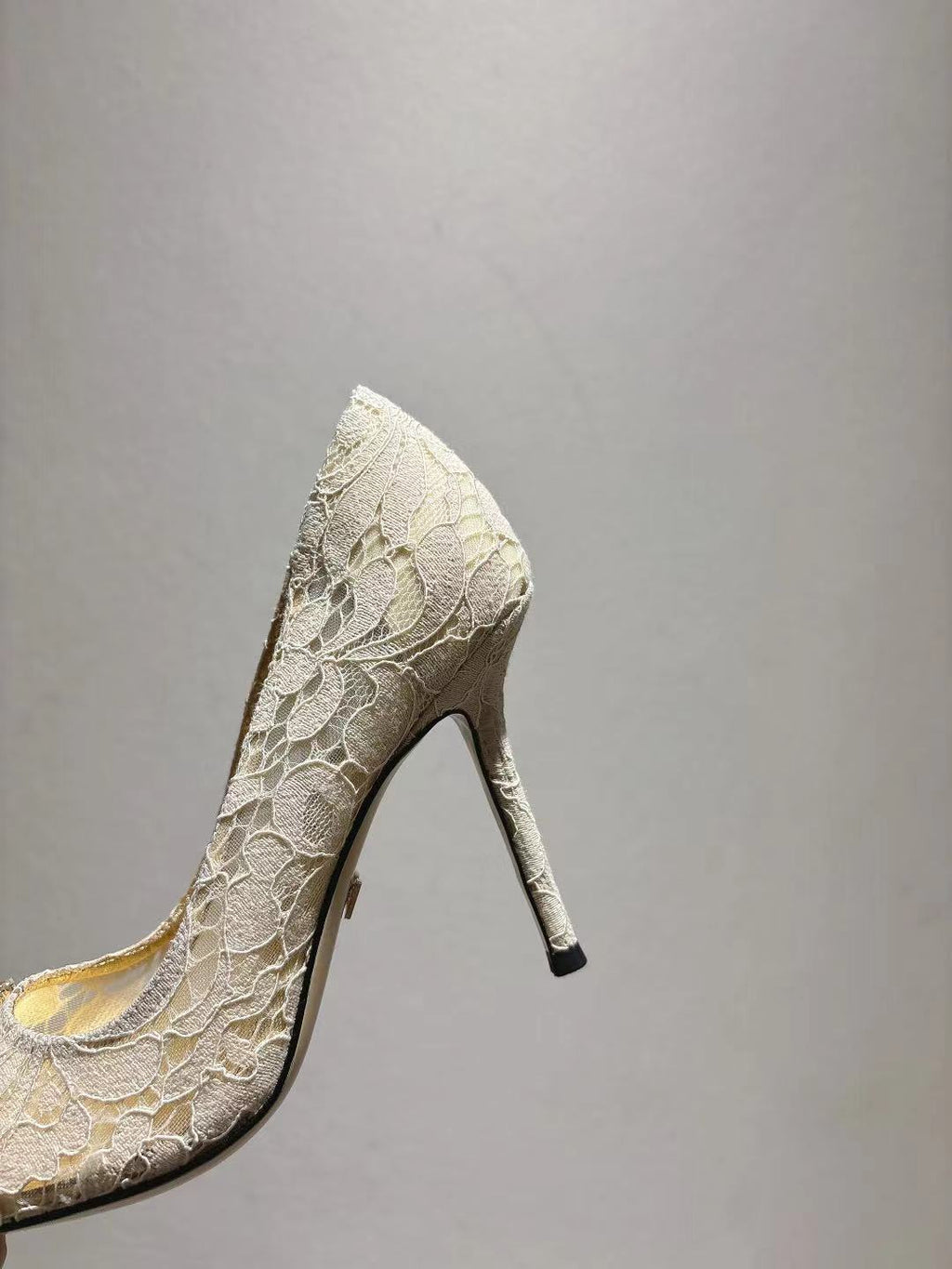 Dolce & Gabbana DG Women's Lace-Mesh Heels