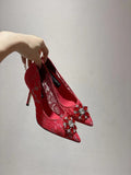 Dolce & Gabbana DG Women's Lace-Mesh Heels
