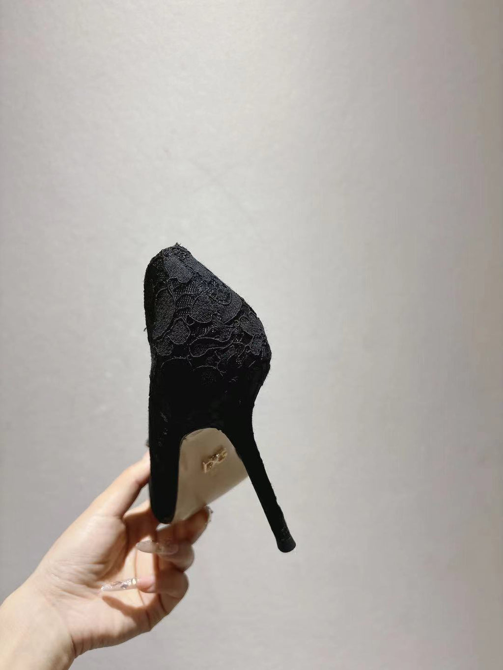Dolce & Gabbana DG Women's Lace-Mesh Heels