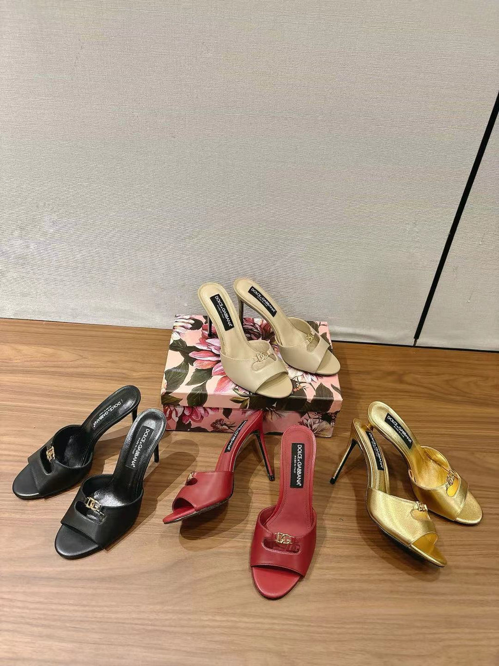 Dolce & Gabbana DG Women's Leather Heels