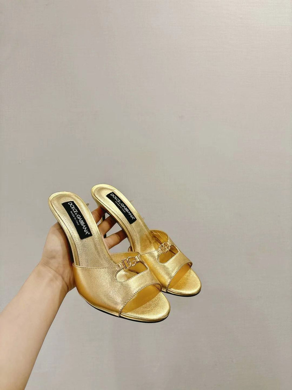 Dolce & Gabbana DG Women's Leather Heels