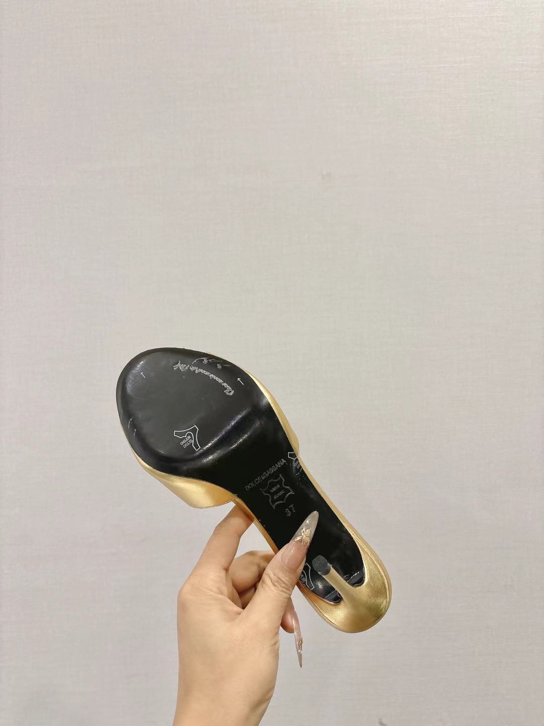 Dolce & Gabbana DG Women's Leather Heels
