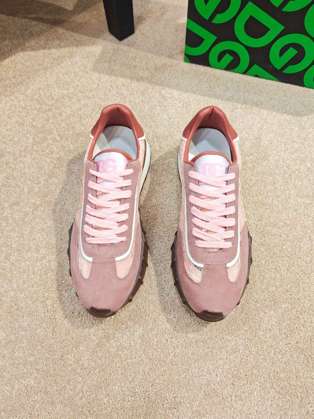 Dolce & Gabbana DG Couple's Athletic Casual Sneakers