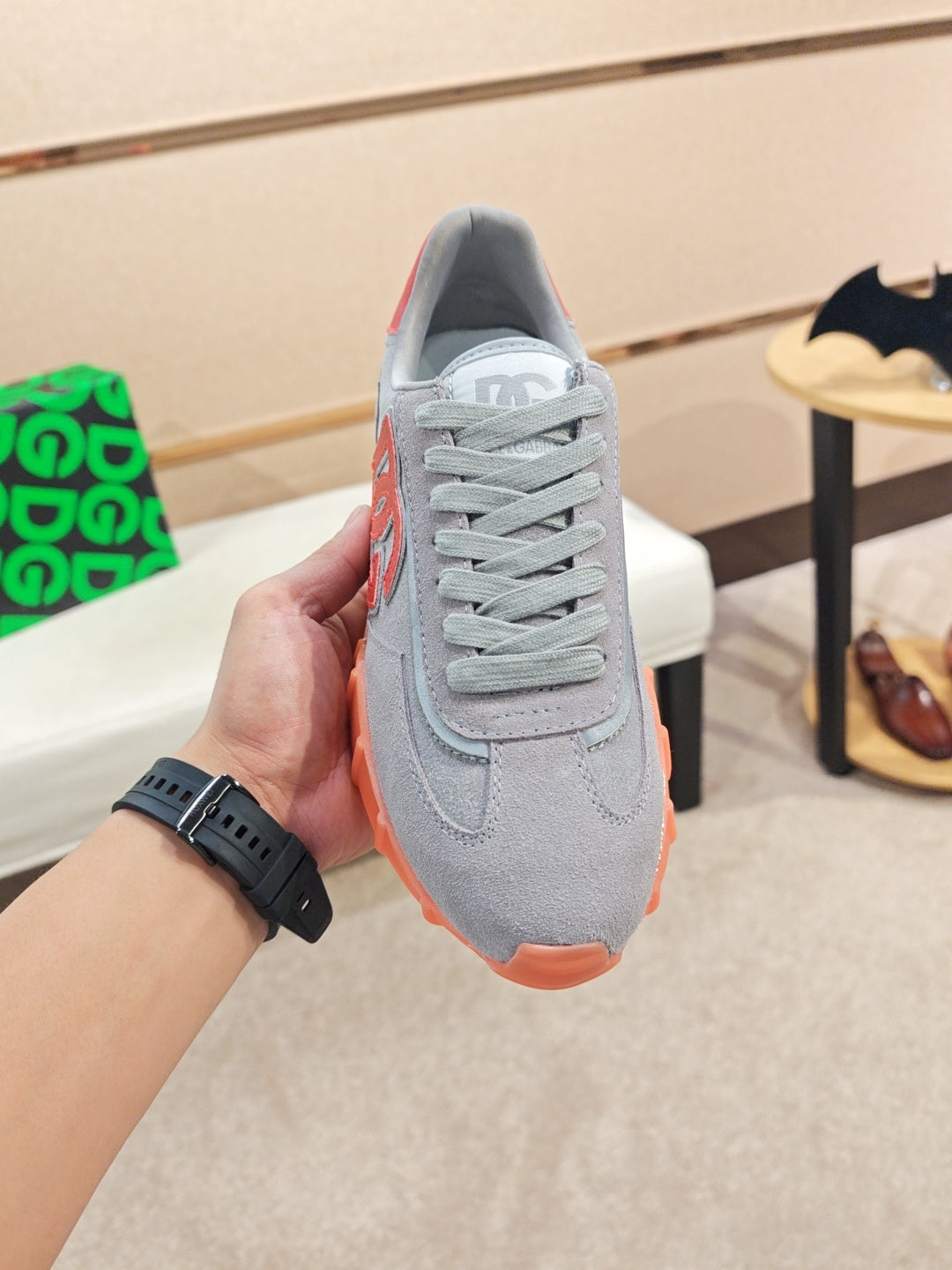 Dolce & Gabbana DG Couple's Athletic Casual Sneakers