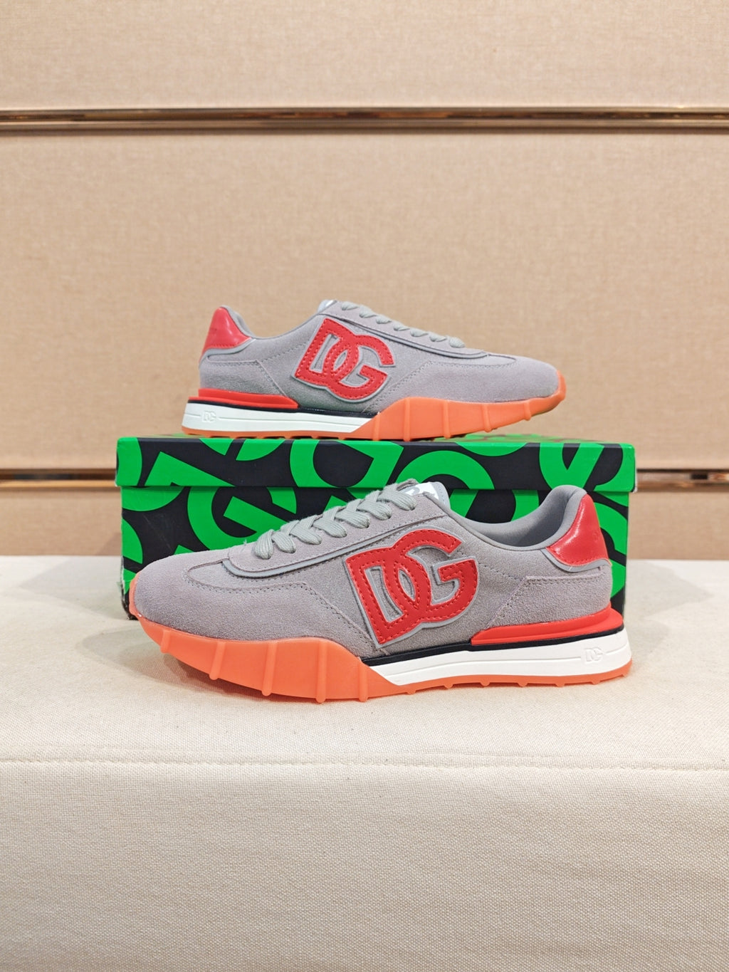 Dolce & Gabbana DG Couple's Athletic Casual Sneakers