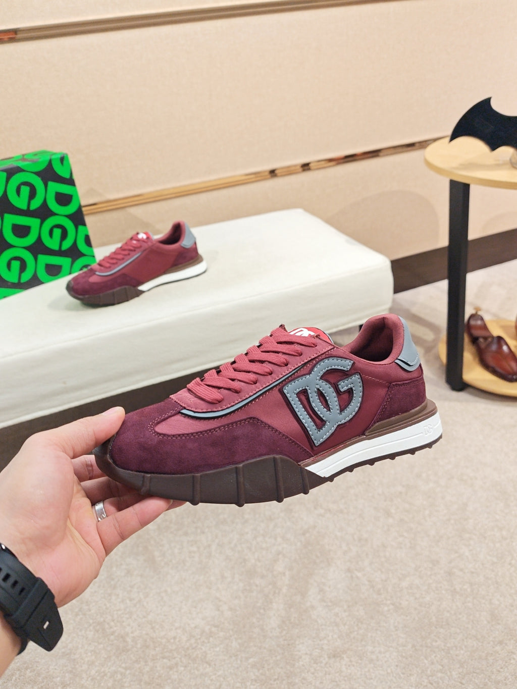 Dolce & Gabbana DG Couple's Athletic Casual Sneakers