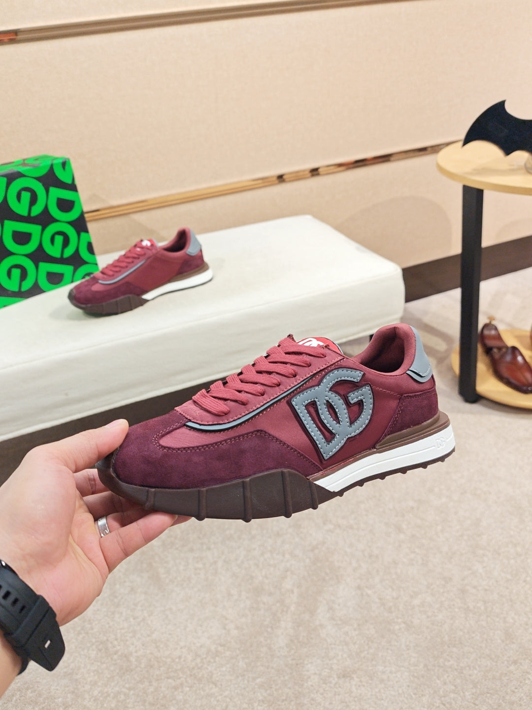 Dolce & Gabbana DG Couple's Athletic Casual Sneakers