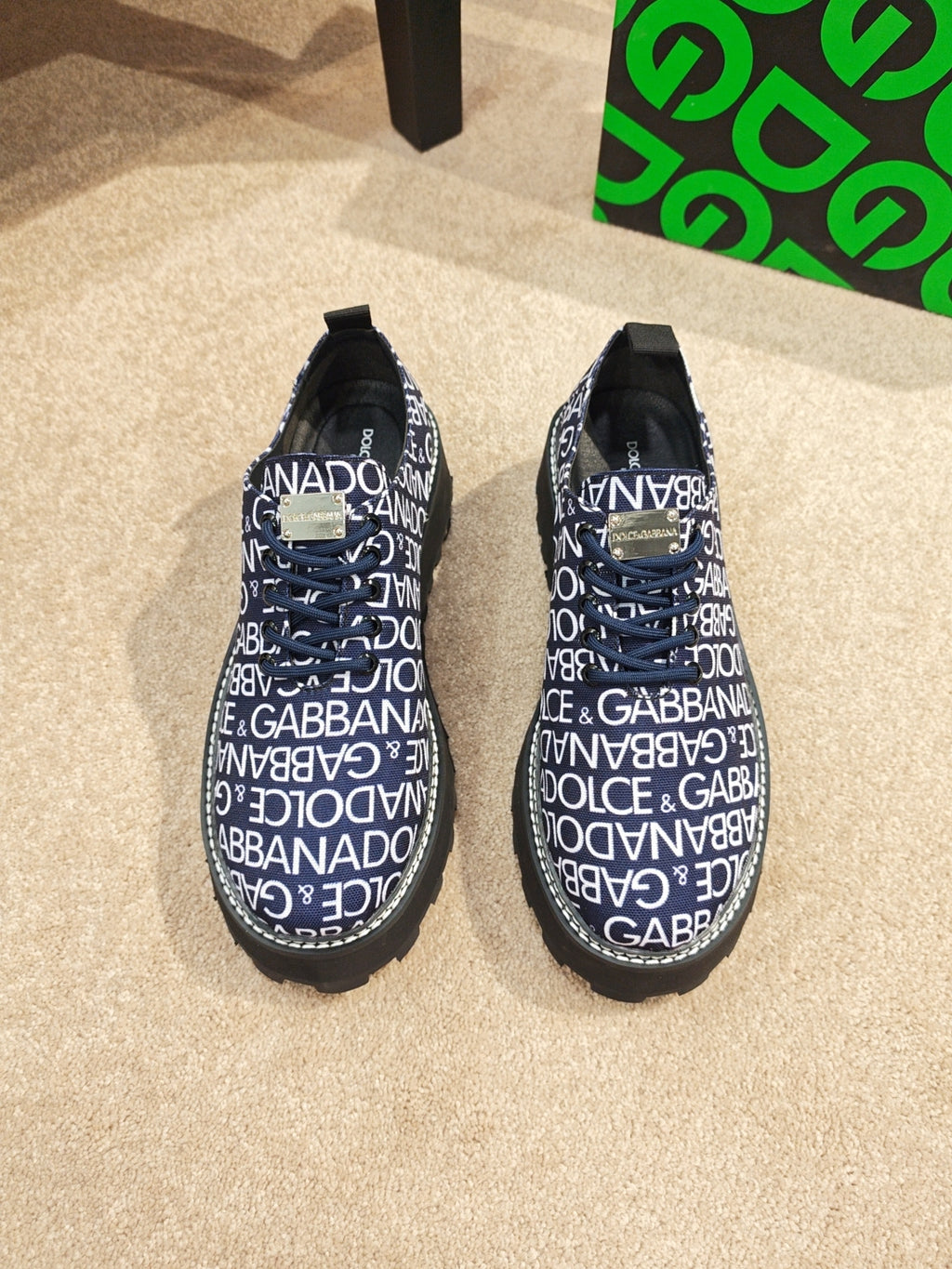 Dolce & Gabbana DG Couple's Athletic Casual Sneakers
