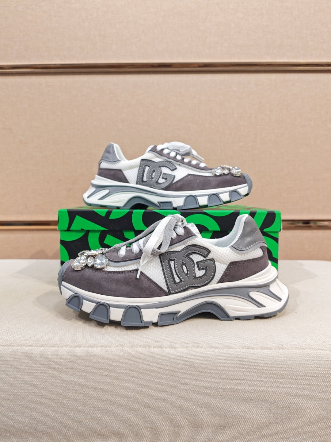 Dolce & Gabbana DG Couple's Athletic Casual Sneakers