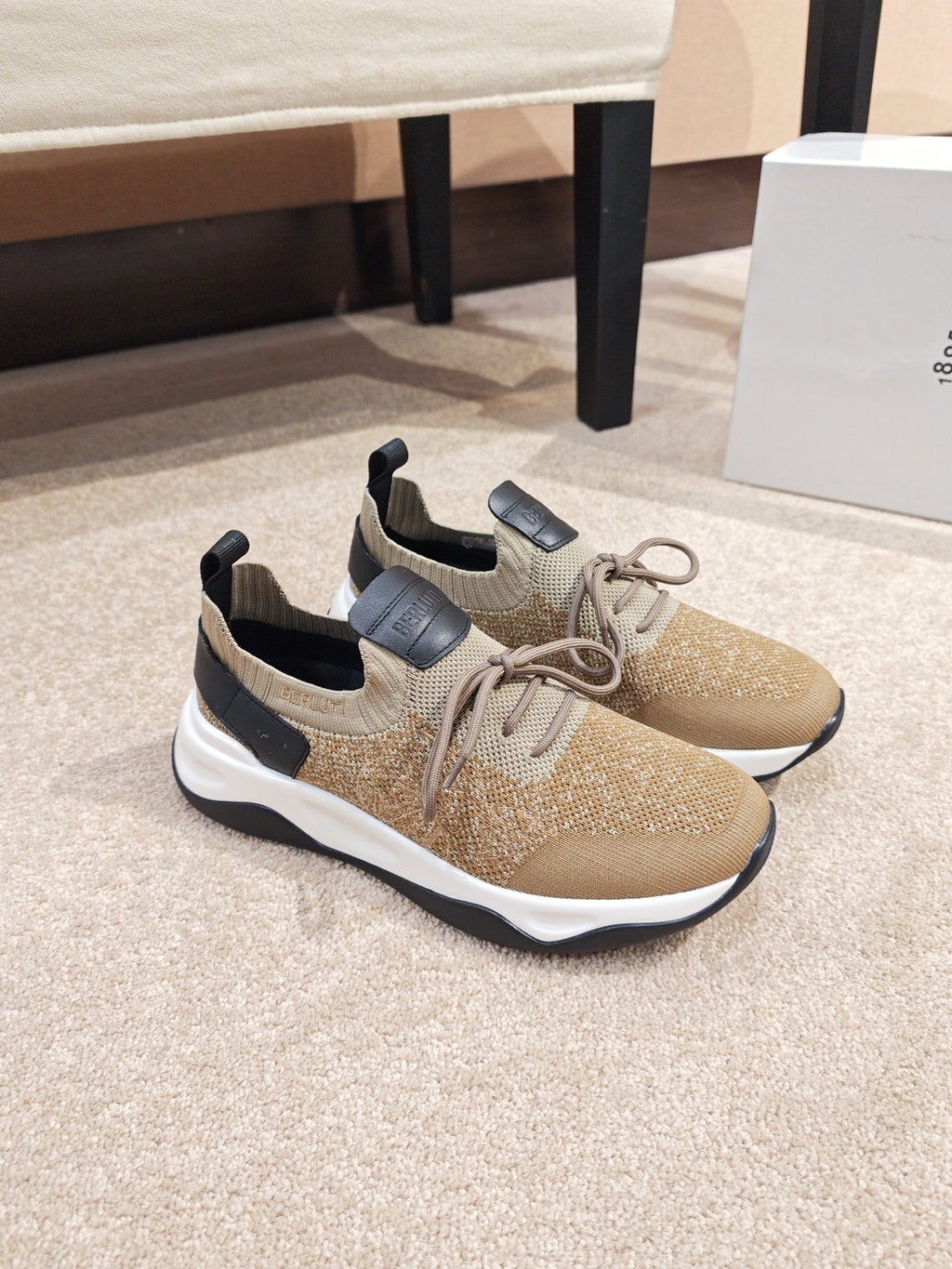 Berluti Men's Edge-Last Leather Casual Shoes