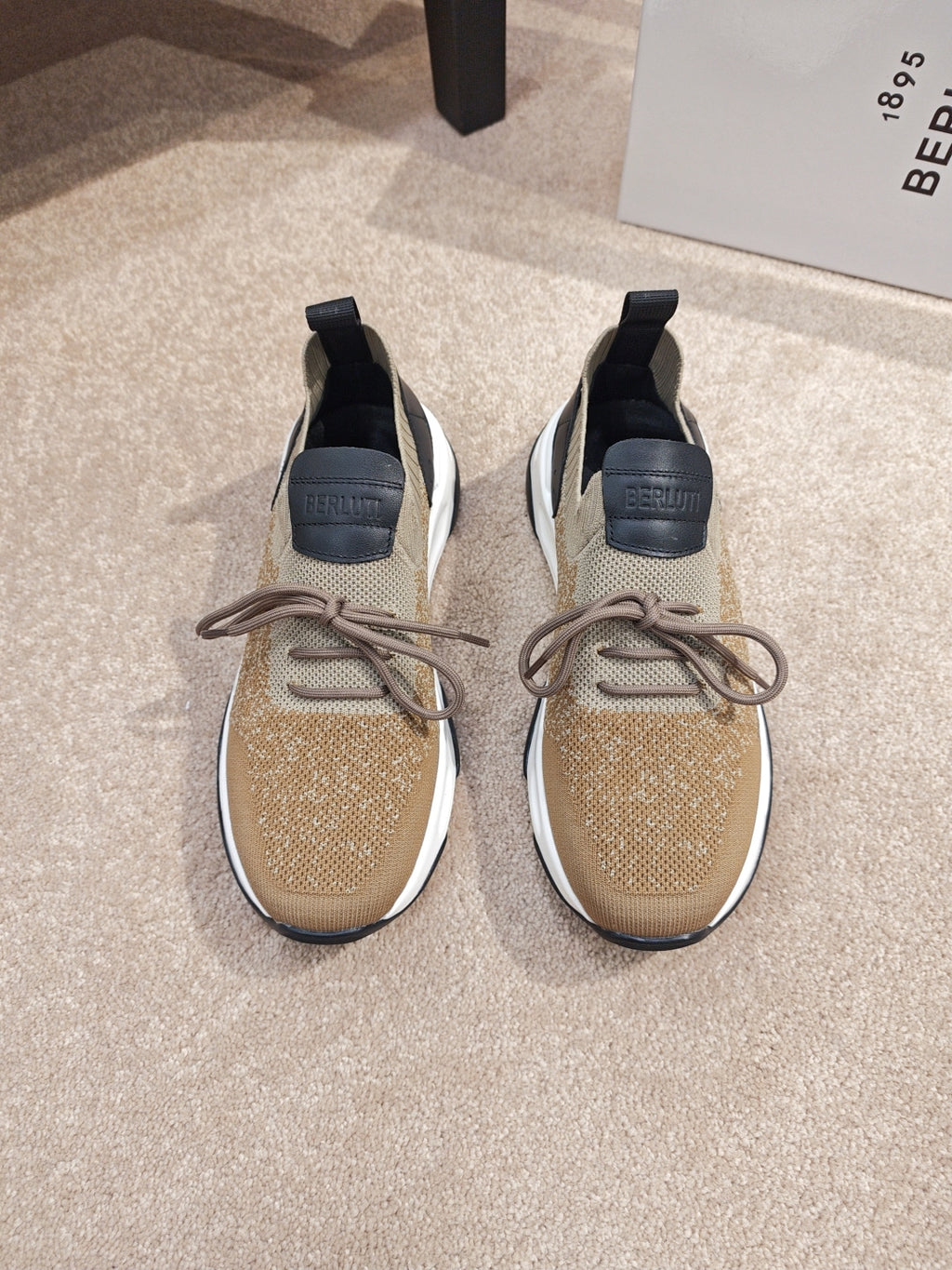 Berluti Men's Edge-Last Leather Casual Shoes