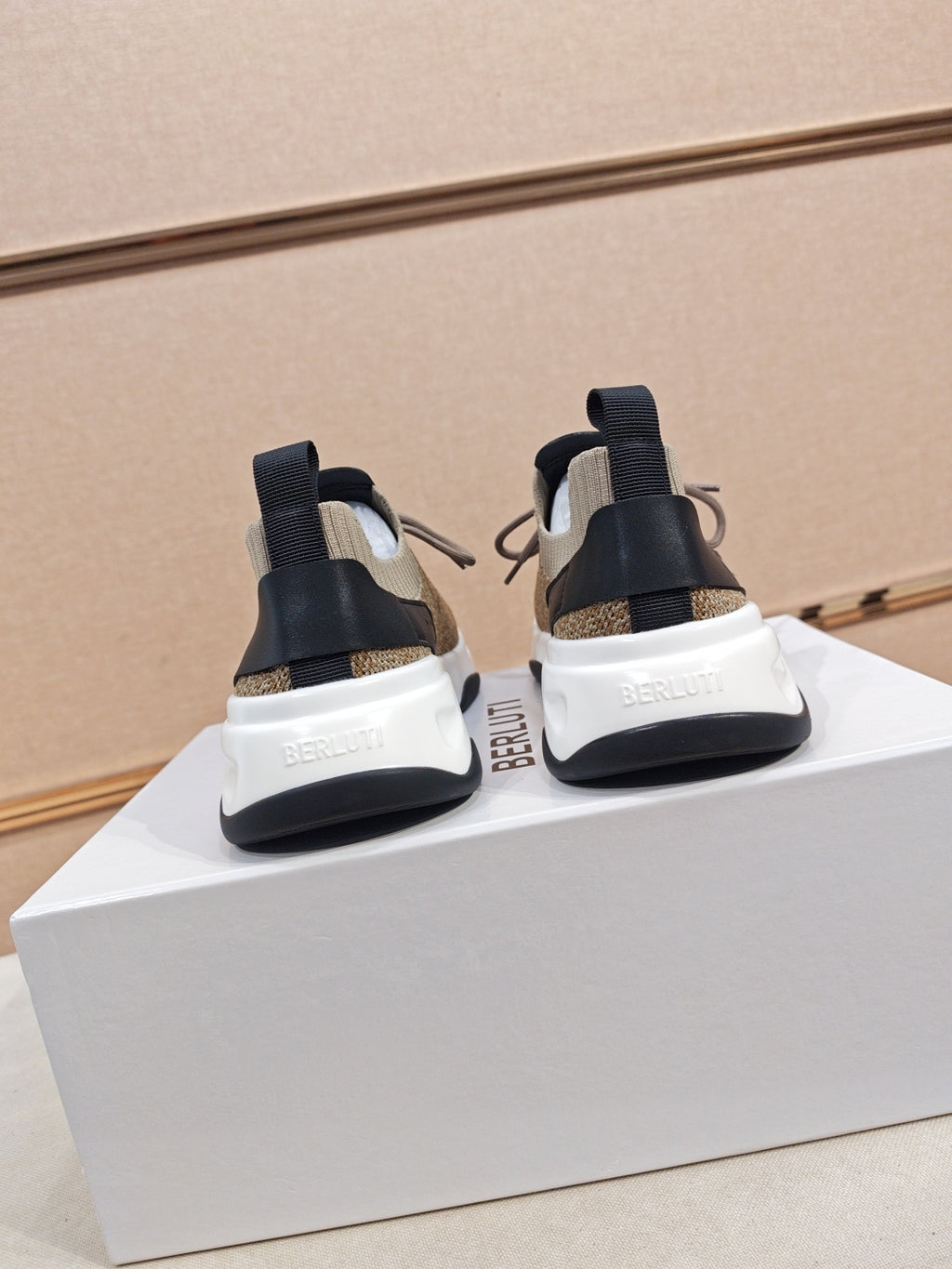 Berluti Men's Edge-Last Leather Casual Shoes