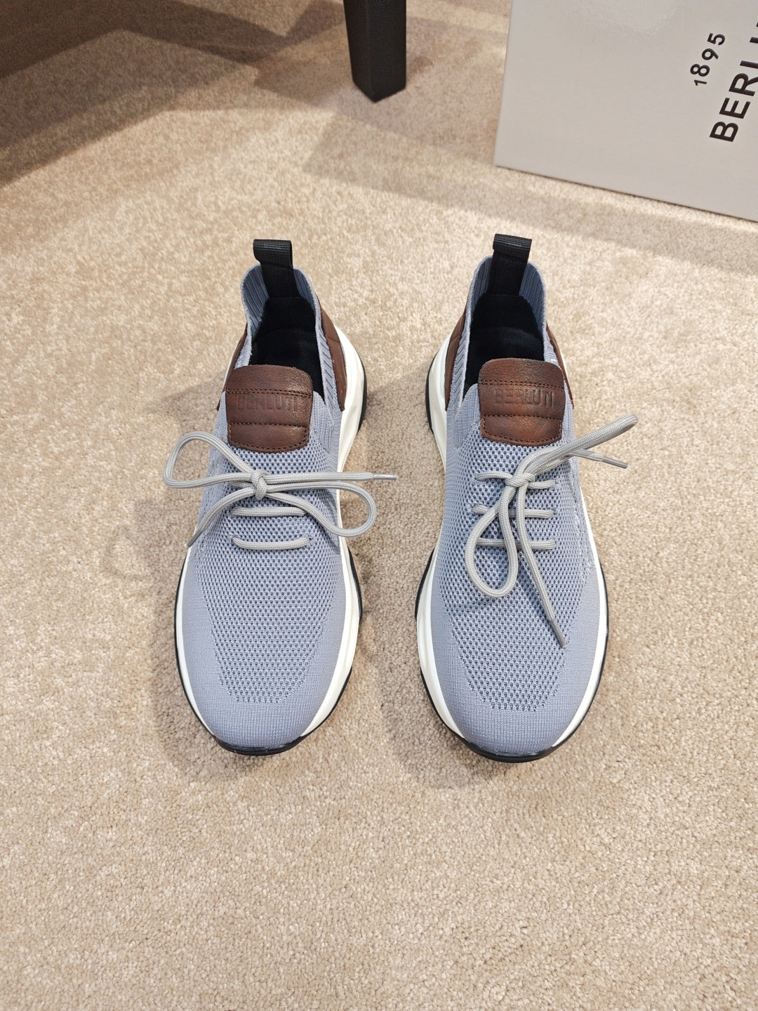 Berluti Men's Edge-Last Leather Casual Shoes