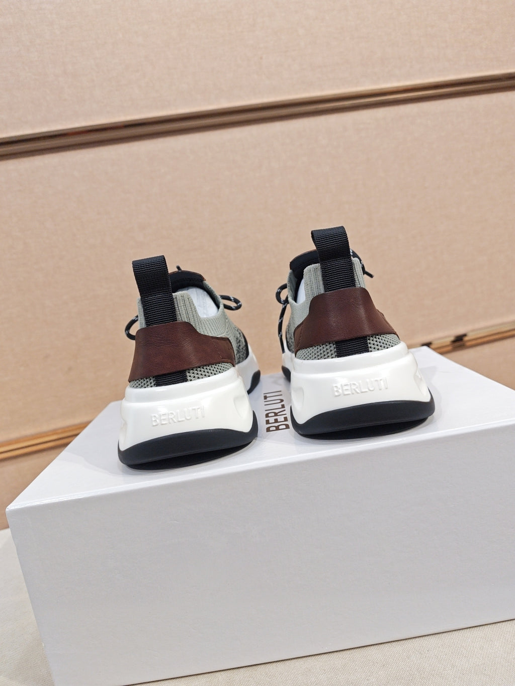 Berluti Men's Edge-Last Leather Casual Shoes