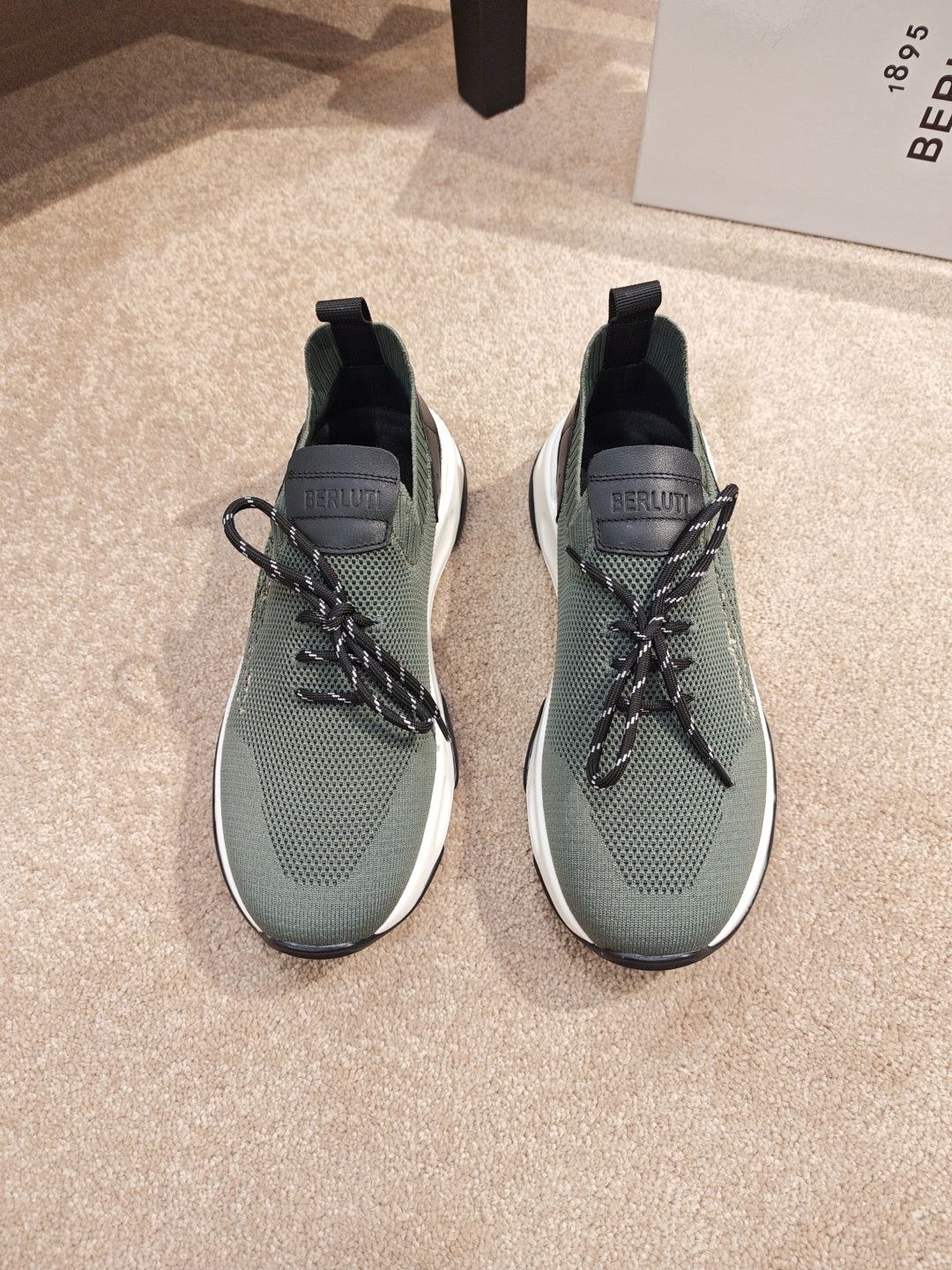 Berluti Men's Edge-Last Leather Casual Shoes