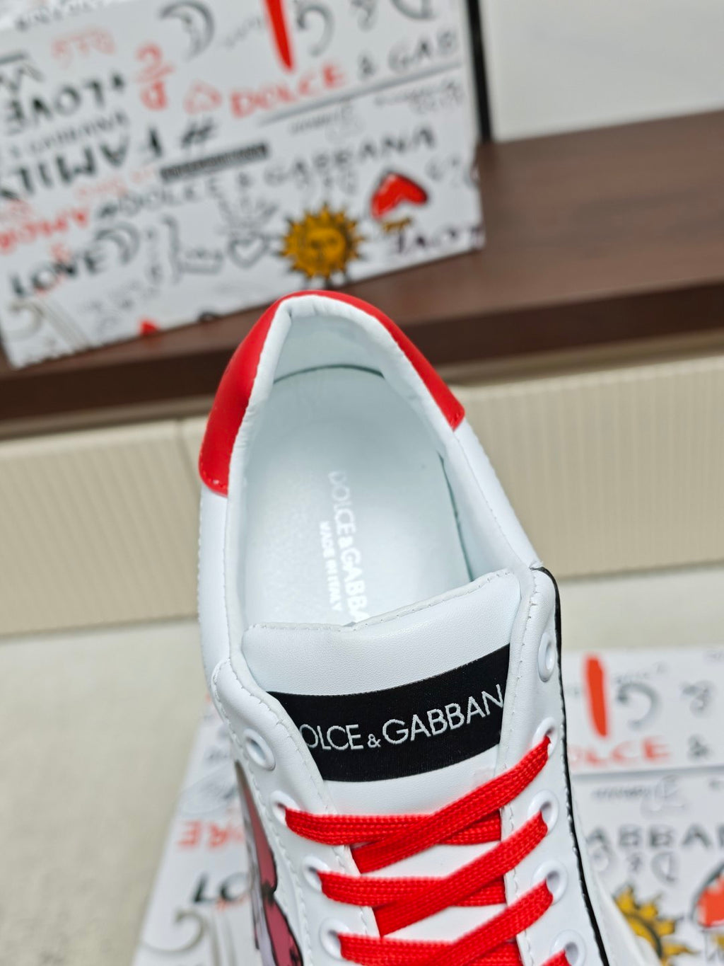 Dolce & Gabbana DG Couple's Athletic Casual Sneakers