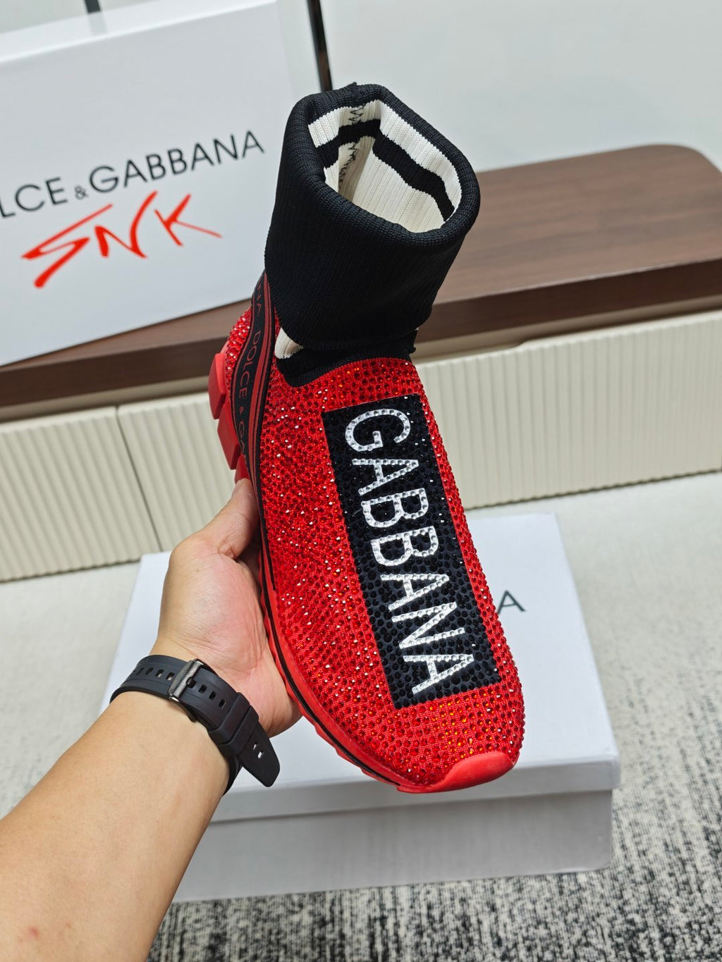 Dolce & Gabbana DG Couple's Athletic Casual Sneakers