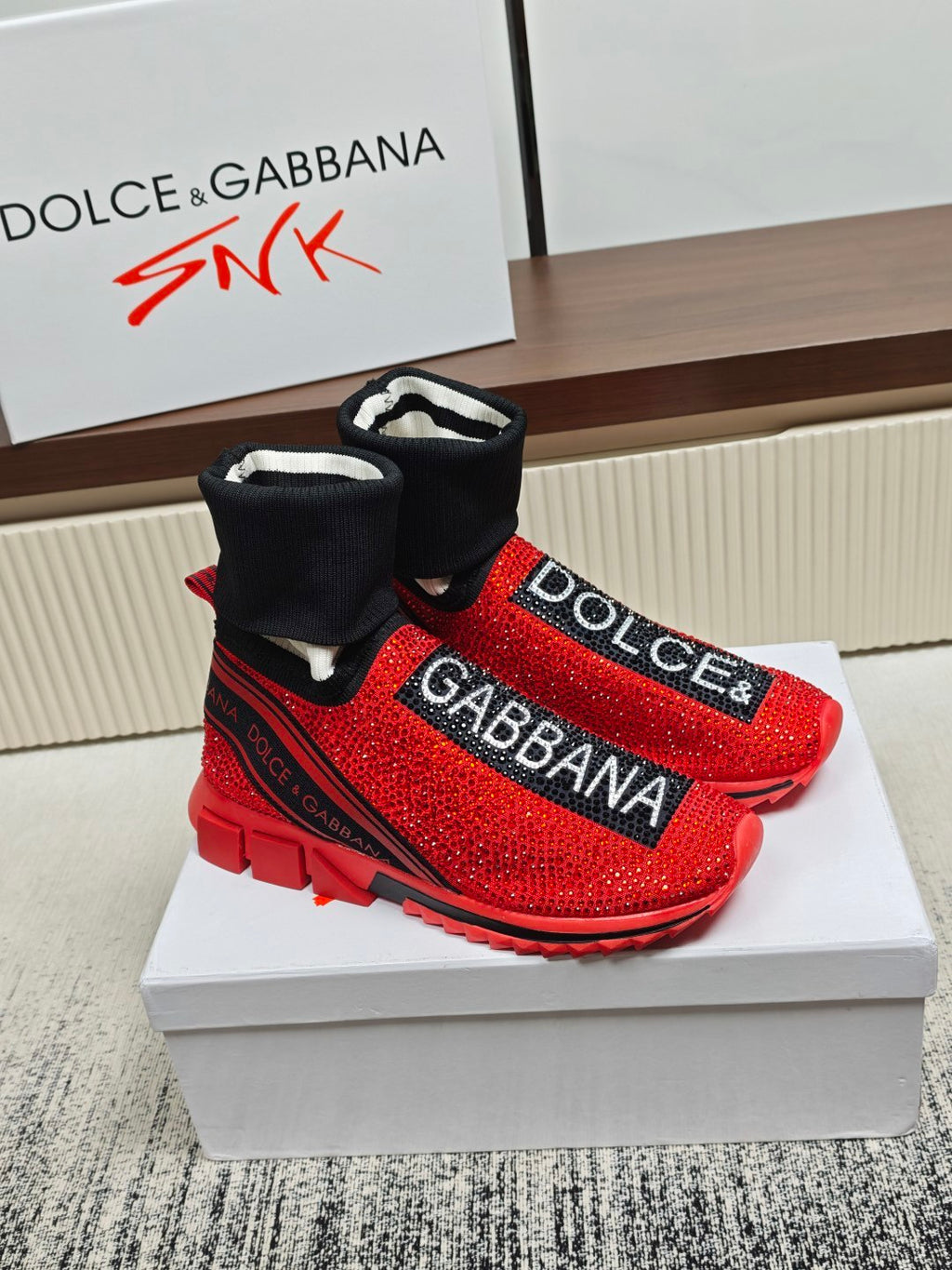 Dolce & Gabbana DG Couple's Athletic Casual Sneakers
