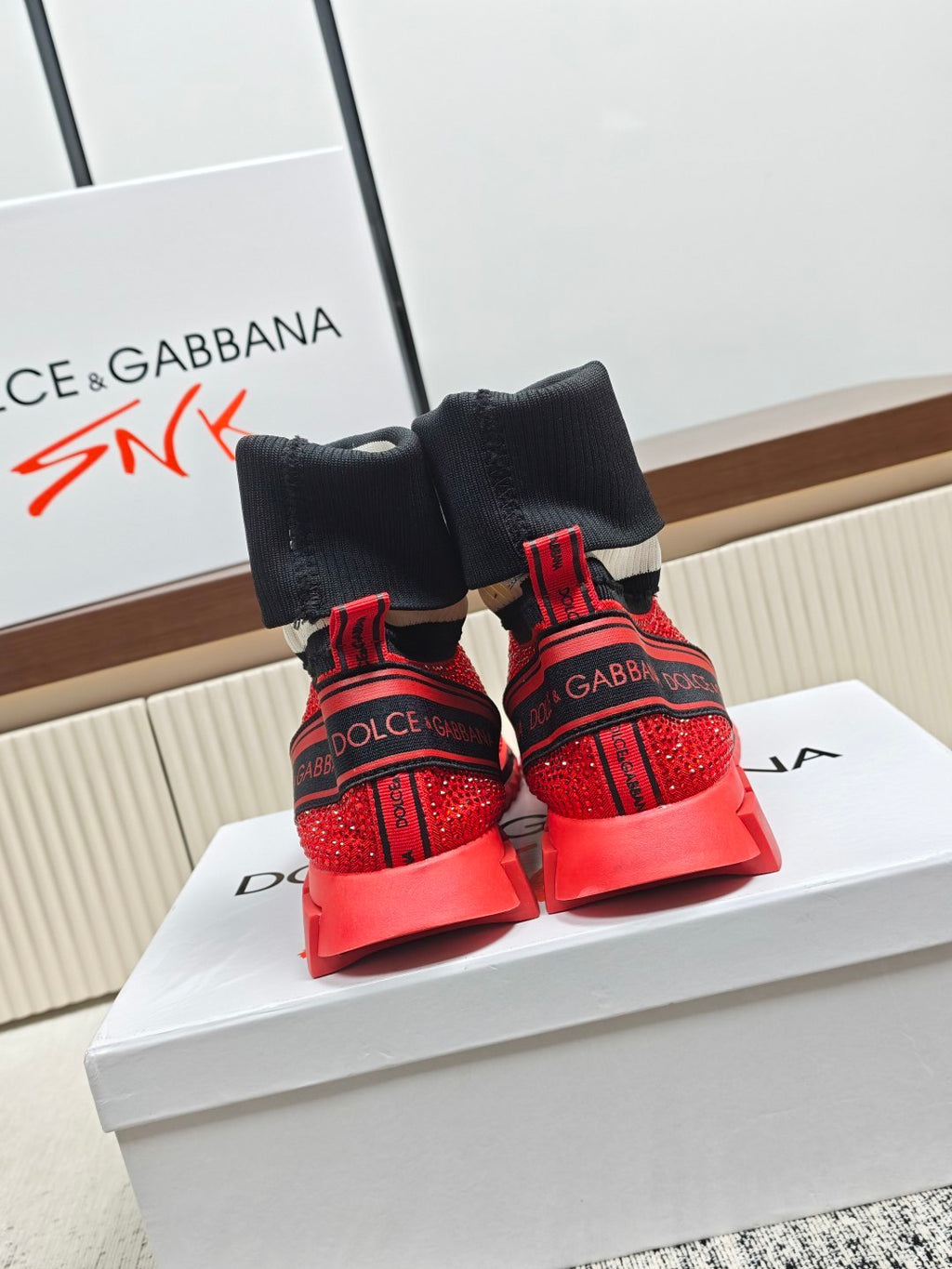 Dolce & Gabbana DG Couple's Athletic Casual Sneakers