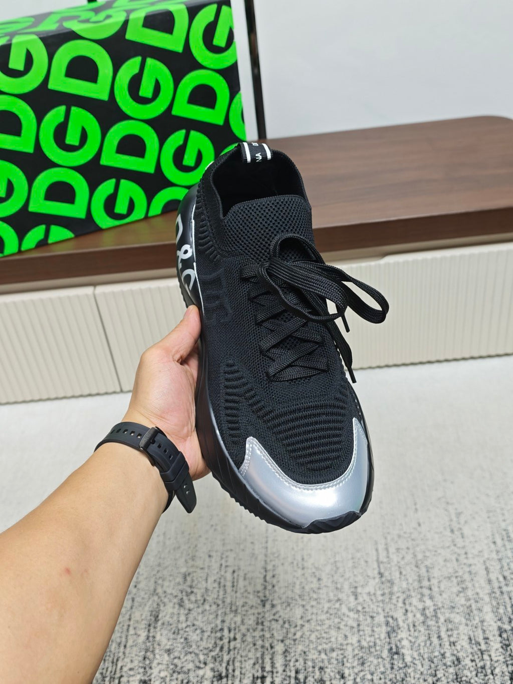 Dolce & Gabbana DG Couple's Athletic Casual Sneakers