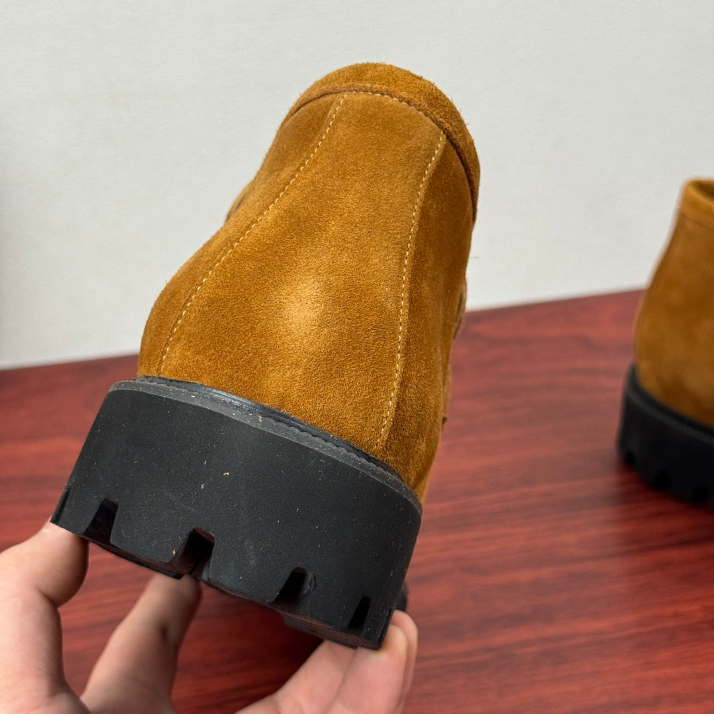 Gucci Men's Horsebit Chunky Ankle Boots