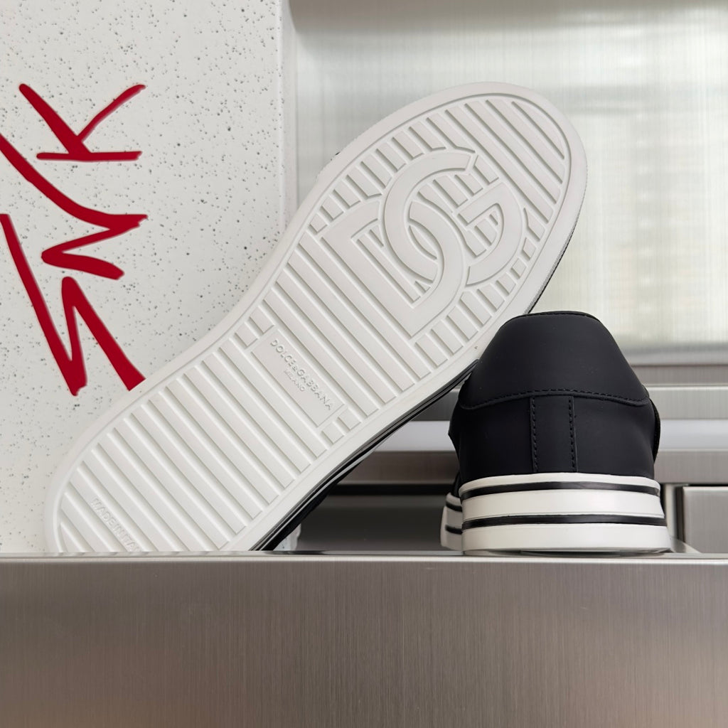 Dolce & Gabbana DG Sailing Casual Sneakers with Leather & Mesh Upper