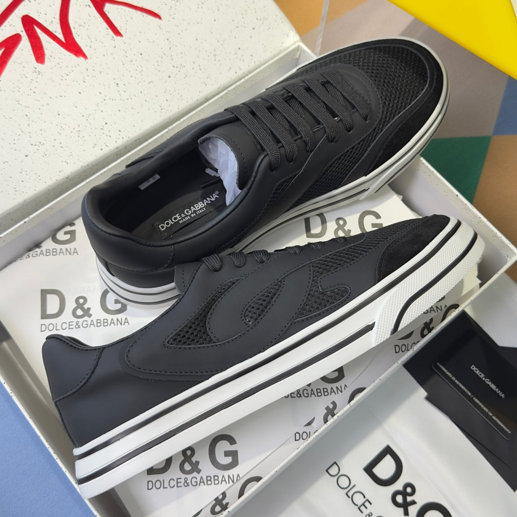Dolce & Gabbana DG Sailing Casual Sneakers with Leather & Mesh Upper
