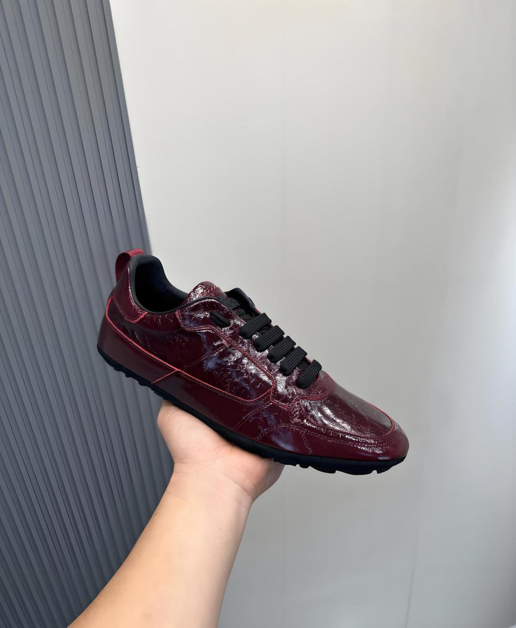 Dolce & Gabbana DG Men's Casual Sneakers with Stitched Logo