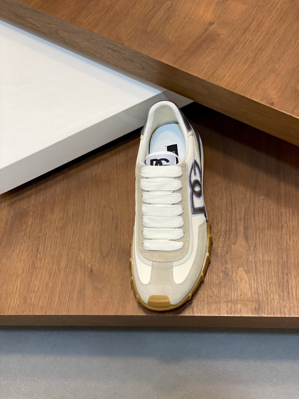 Dolce & Gabbana DG Premium Men's Mixed-Material Casual Sneakers