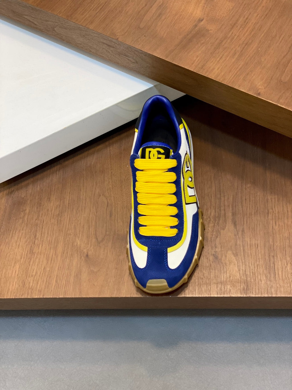 Dolce & Gabbana DG Premium Men's Mixed-Material Casual Sneakers