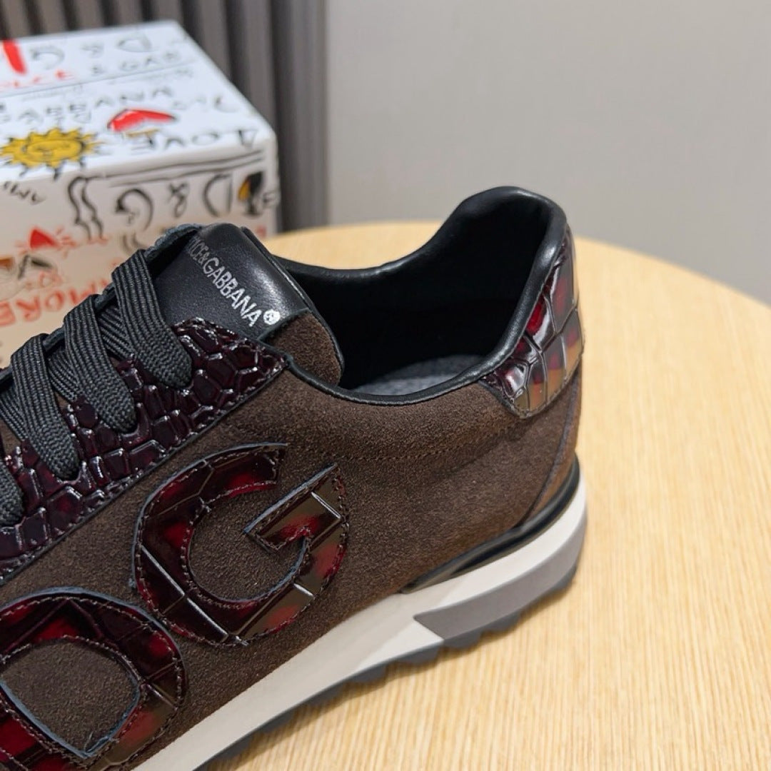 Dolce & Gabbana DG Classic Calfskin Casual Shoes