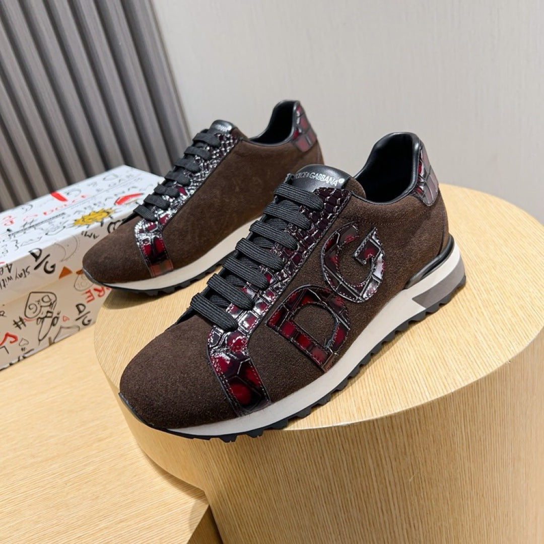 Dolce & Gabbana DG Classic Calfskin Casual Shoes