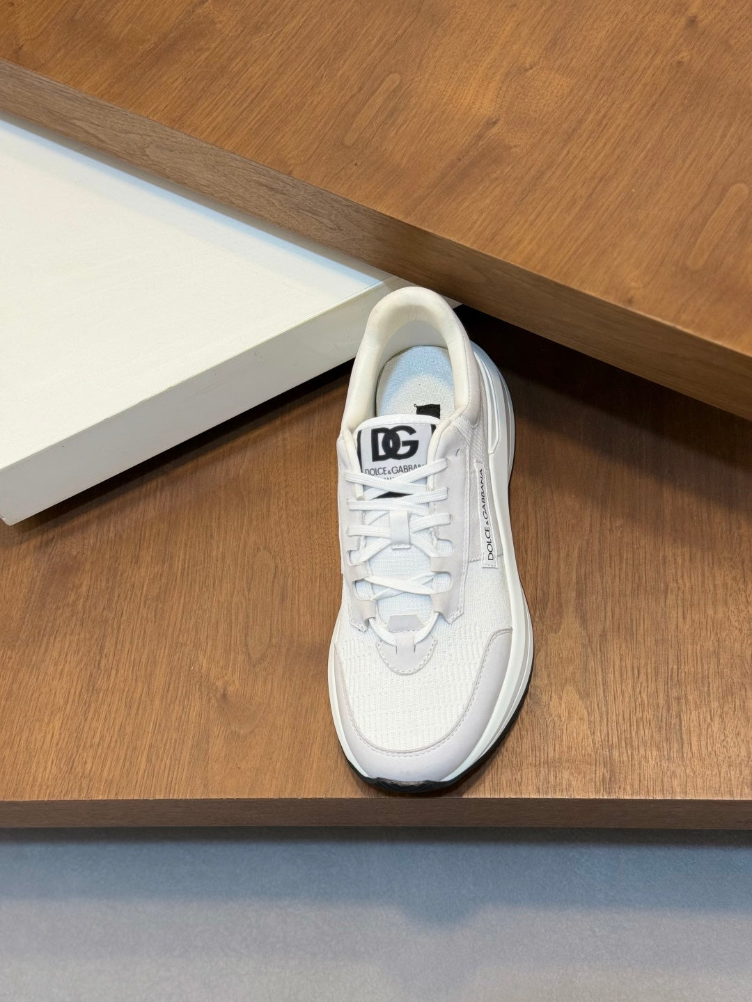 Dolce & Gabbana DG Premium Men's Mixed-Material Casual Sneakers
