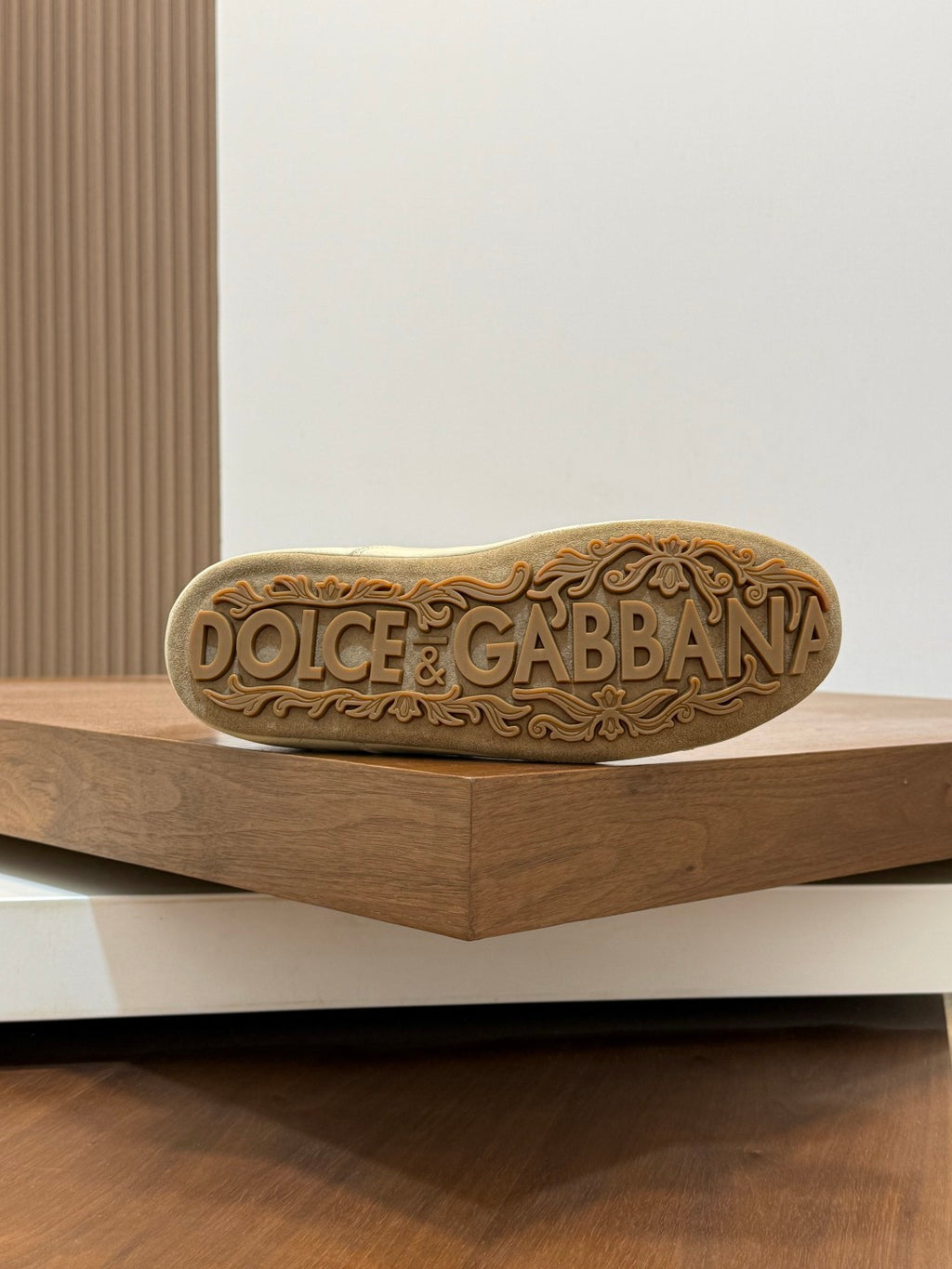 Dolce & Gabbana DG Men's Calfskin & Satin Casual Sneakers