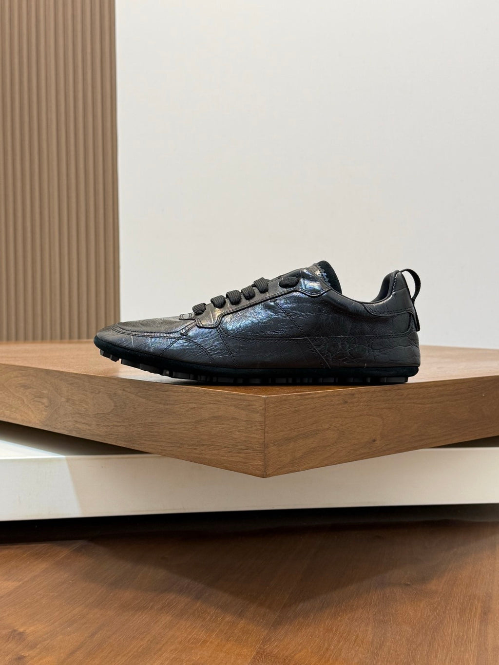 Dolce & Gabbana DG Men's Calfskin & Satin Casual Sneakers