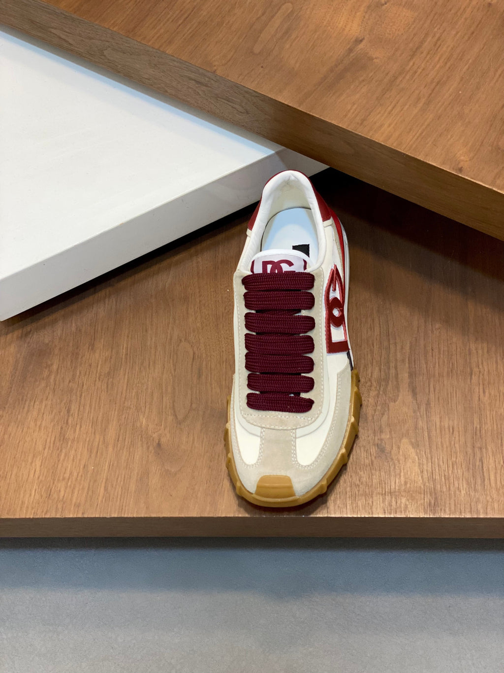 Dolce & Gabbana DG Premium Men's Mixed-Material Casual Sneakers