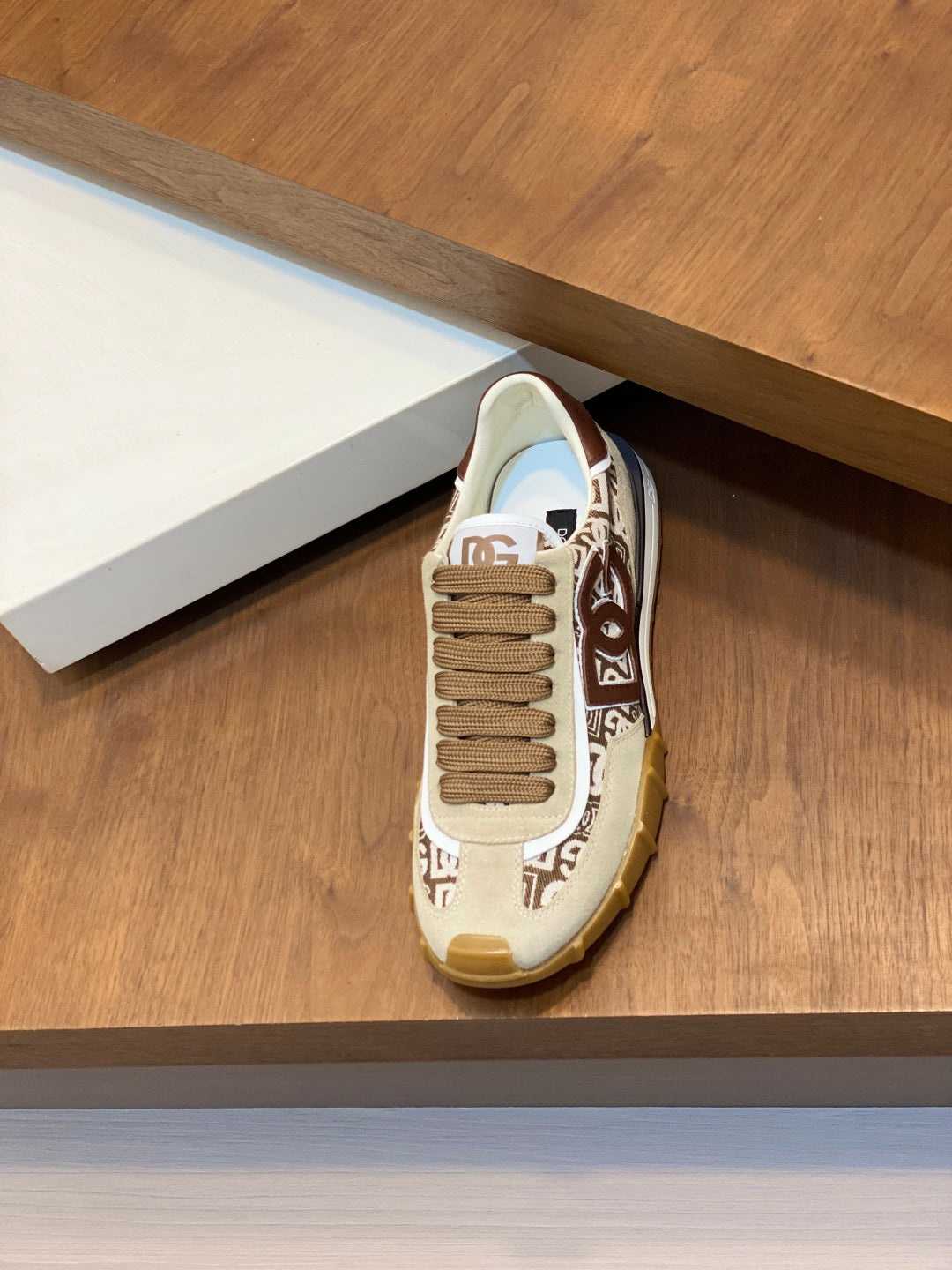 Dolce & Gabbana DG Premium Men's Mixed-Material Casual Sneakers