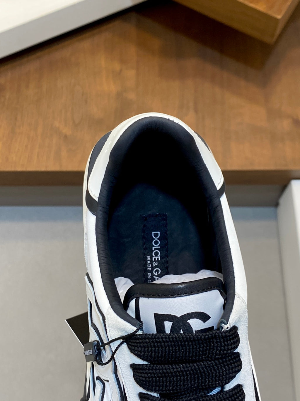 Dolce & Gabbana DG Premium Men's Mixed-Material Casual Sneakers