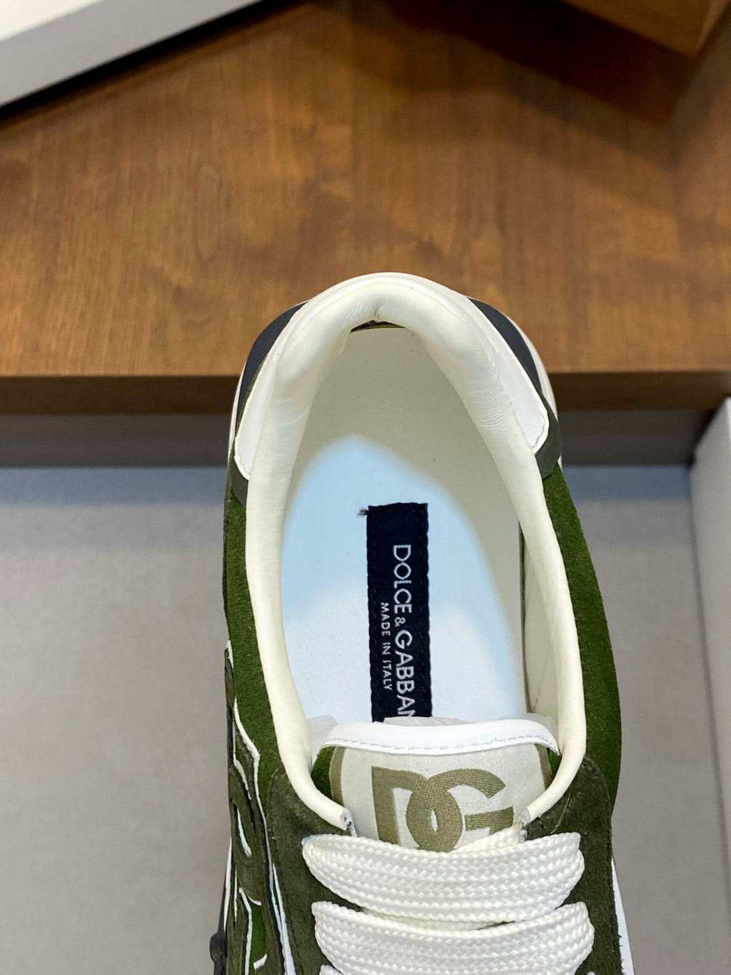 Dolce & Gabbana DG Premium Men's Mixed-Material Casual Sneakers