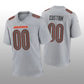 Custom1 Chicago Bears Custom1 Gray Atmosphere Game Jerseys Stitched American Football Jerseys