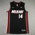 Men's Miami Heat Tyler Herro #14 Black 2022/23 Fast Break Replica Jerseys - Icon Edition