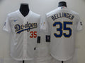 Men's Los Angeles Dodgers Cody Bellinger #35 White Fashion Stitched Jerseys