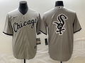 Men's Chicago White Sox Gray Replica Team Jerseys