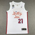 Men's Philadelphia 76ers Joel Embiid #21 White 2022/23 Swingman Jerseys - City Edition