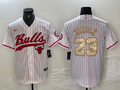 Men's Chicago Bulls Michael Jordan #23 White Replica Player Jersey