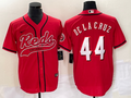 Men's Cincinnati Reds Elly De La Cruz #44 Red Replica Player Jerseys Joint Edition